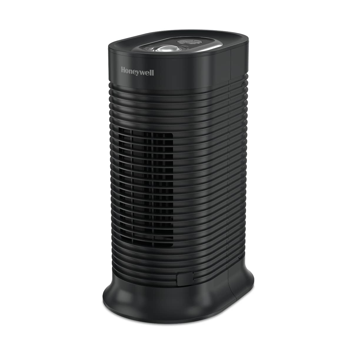 Honeywell Allergenplus Hepa Tower Air Purifier, Airborne Allergen Reducer For Small Rooms (75 Sq Ft), Black   Wildlfire/Smoke, P